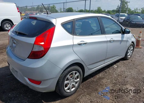 2012 Hyundai Accent Gs from USA, damaged, VIN KMHCT5AEXCU004416
